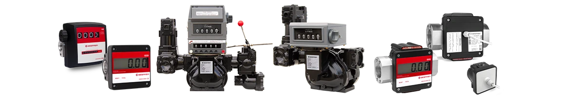 Meters for industrial fluids