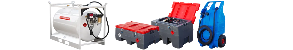 Mobile tanks for fuel and AdBlue®